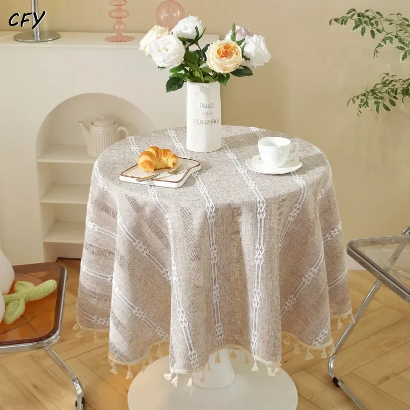 Bohemian Grey Hollow Stripe Round Tablecloth Table Cover Round Chicken Table Cloth Tablecloth for Table Tea
Bohemian Grey Hollow Stripe Round Tablecloth Table Cover Round Chicken Table Cloth Tablecloth for Table Tea