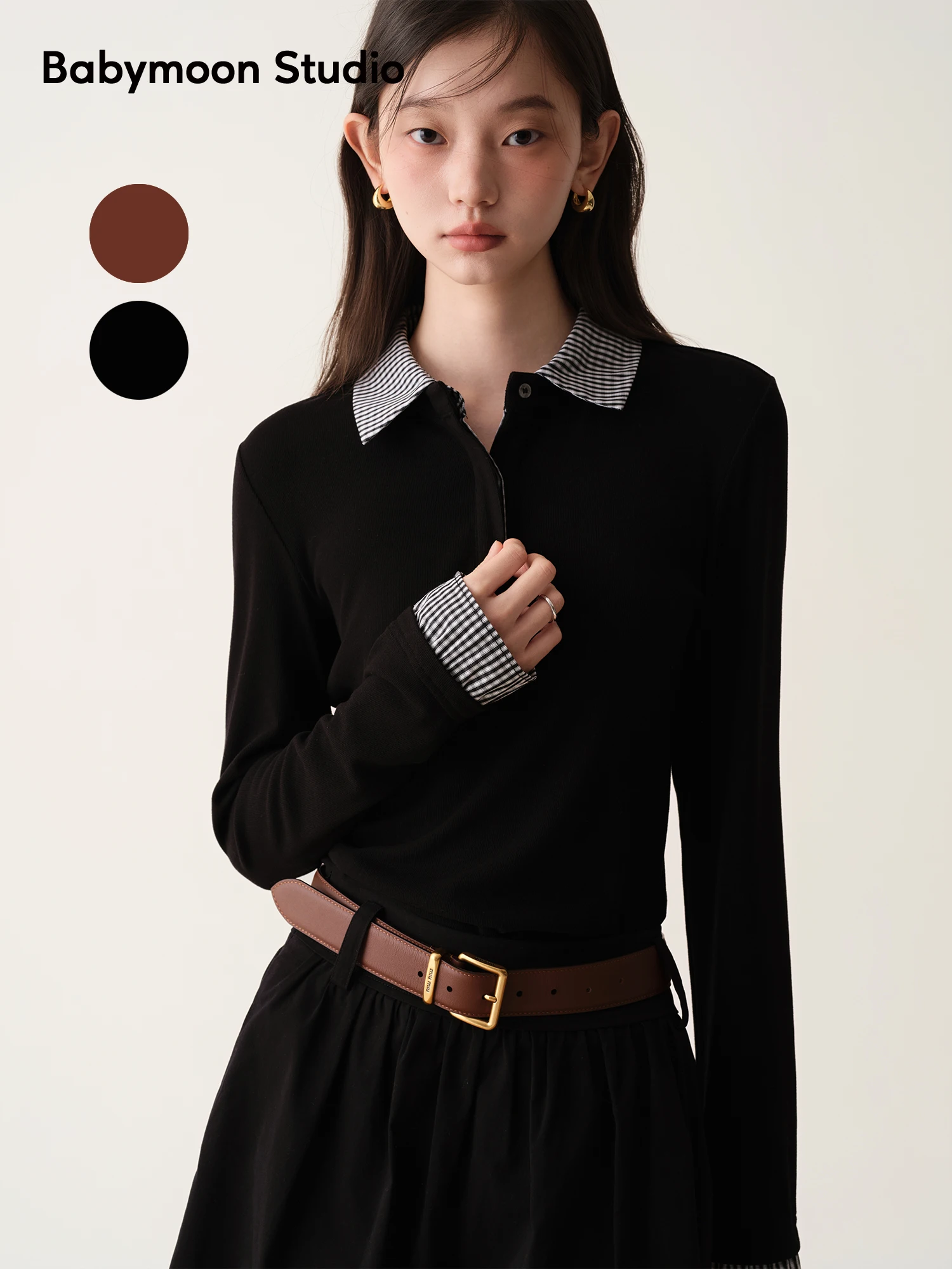 Женская трикотажная футболка Babymoon, повседневная облегающая футболка в полоску в стиле пэчворк, базовый слой, топ, осеннее новое поступление
Женская трикотажная футболка Babymoon, повседневная облегающая футболка в полоску в стиле пэчворк, базовый слой, топ, осеннее новое поступление