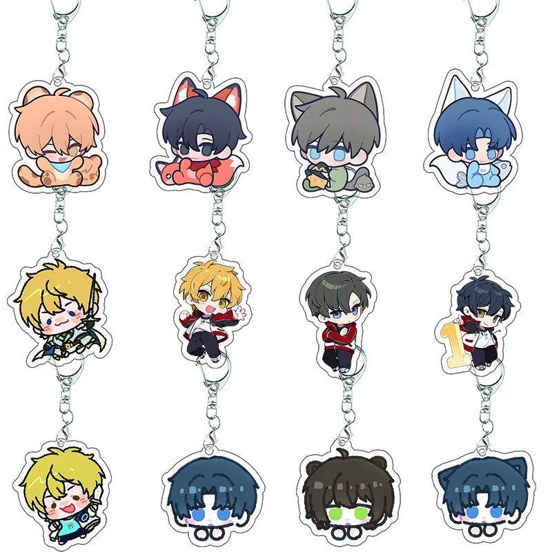 The King's Avatar Acrylic Keychain Cute Chibi Characters Animal Ear Designs Huang Shaotian Keyring Bag Pendant Birthday Gift
The King's Avatar Acrylic Keychain Cute Chibi Characters Animal Ear Designs Huang Shaotian Keyring Bag Pendant Birthday Gift