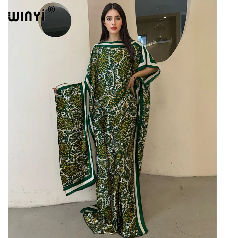 WINYI muslim african traditional dress for woman abaya dubai luxury Kaftan evening dress Elegant Maxi Length Dress beach covers
WINYI muslim african traditional dress for woman abaya dubai luxury Kaftan evening dress Elegant Maxi Length Dress beach covers