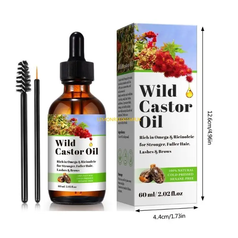 M4YA 60ml Cold Pressed Castor Oil Improve Scalp Health Organic Wild Castor Oil
M4YA 60ml Cold Pressed Castor Oil Improve Scalp Health Organic Wild Castor Oil