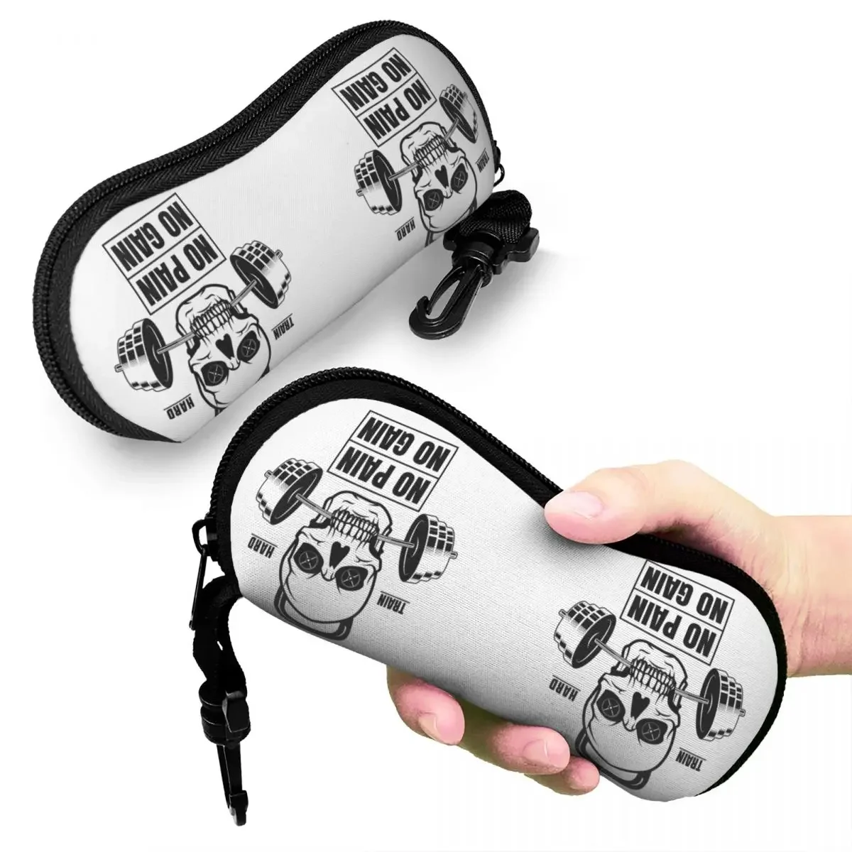 No Gain Glasses Case Stylish Bodybuilding Fitness Gym Shell Eyeglasses Case Sunglasses Box
No Gain Glasses Case Stylish Bodybuilding Fitness Gym Shell Eyeglasses Case Sunglasses Box