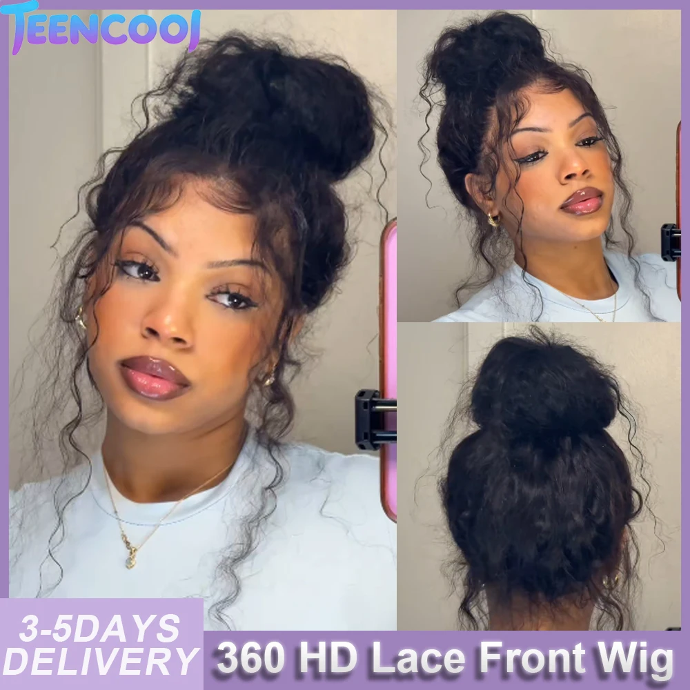 Deep Wave 360 Full Lace Wig Human Hair 200% Density Brazilian Water Wave Curly HD Lace Front Human Hair Wigs 16 20 22 24 26 28 30 2 34 36 38 40 Inches
Deep Wave 360 Full Lace Wig Human Hair 200% Density Brazilian Water Wave Curly HD Lace Front Human Hair Wigs 16 20 22 24 26 28 30 2 34 36 38 40 Inches