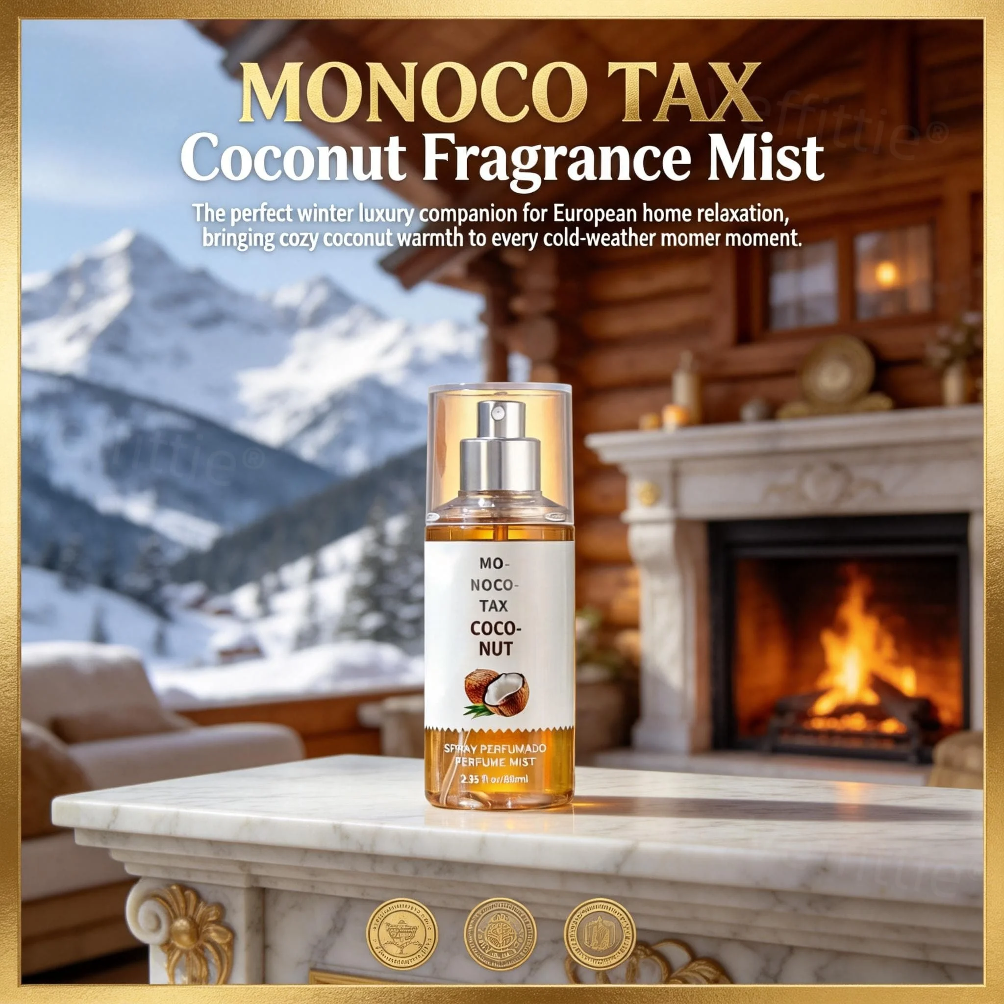 Winter Warm Caramel Coconut Mist 88ml, Long Lasting Cozy Gourmand Aroma, Amber Gradient Bottle, Winter Indoor Wear, Comfortable
Winter Warm Caramel Coconut Mist 88ml, Long Lasting Cozy Gourmand Aroma, Amber Gradient Bottle, Winter Indoor Wear, Comfortable