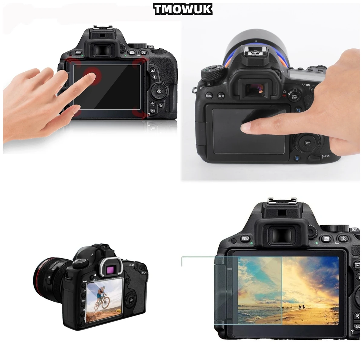 For Canon 3000D 4000D, Premium Quality Screen Protector, Crystal Clear 9H Tempered Glass
For Canon 3000D 4000D, Premium Quality Screen Protector, Crystal Clear 9H Tempered Glass