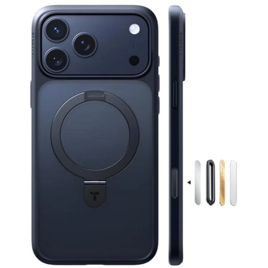 Чехол с магнитной подставкой для iPhone 17 Pro Max 6,9 с поддержкой MagSafe, защита от падения в стиле милитари, улучшенное управление камерой
Чехол с магнитной подставкой для iPhone 17 Pro Max 6,9 с поддержкой MagSafe, защита от падения в стиле милитари, улучшенное управление камерой