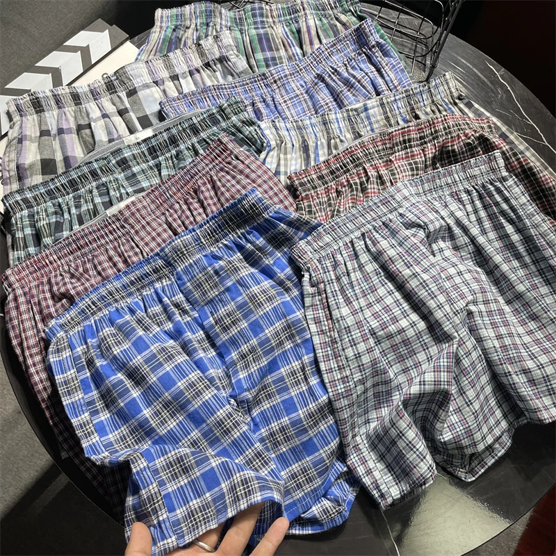 Cotton Boxer Shorts Men's Home Comfortable Breathable Underwear Summer Youth Style Sleepwear Arlo Pants Pure Cotton Briefs
Cotton Boxer Shorts Men's Home Comfortable Breathable Underwear Summer Youth Style Sleepwear Arlo Pants Pure Cotton Briefs