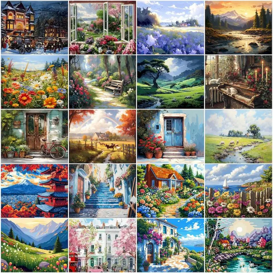 GATYZTORY Painting By Numbers On Canvas Paint Modern Drawing Picture Paint Diy Set Watercolor Art Supplies Landscape Wall Art
GATYZTORY Painting By Numbers On Canvas Paint Modern Drawing Picture Paint Diy Set Watercolor Art Supplies Landscape Wall Art