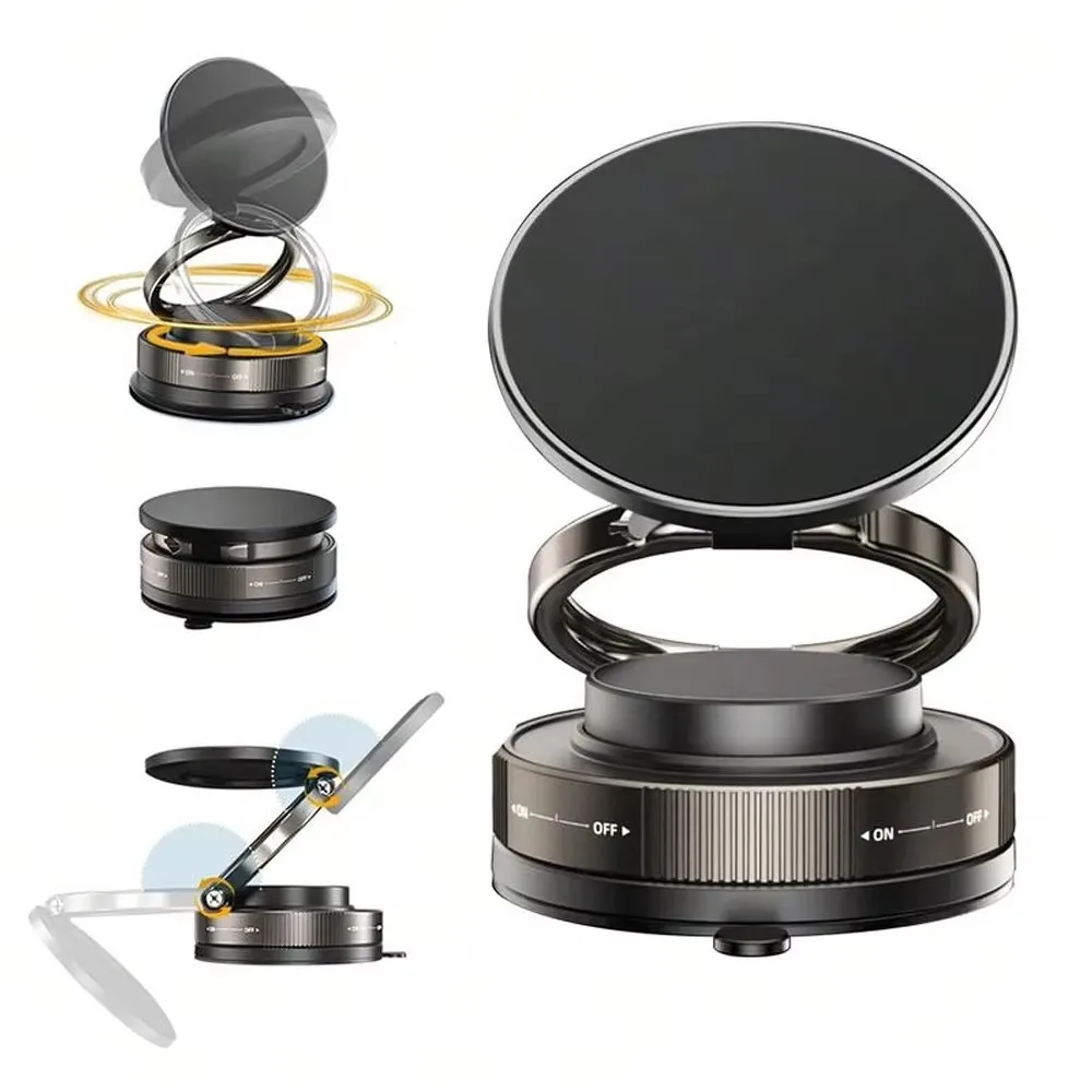 Folding Strong Magnet Magnetic Phone Holder 360° Rotation Desk Car Vacuum Suction Windshield Dashboard Mobile Holder Adsorption
Folding Strong Magnet Magnetic Phone Holder 360° Rotation Desk Car Vacuum Suction Windshield Dashboard Mobile Holder Adsorption