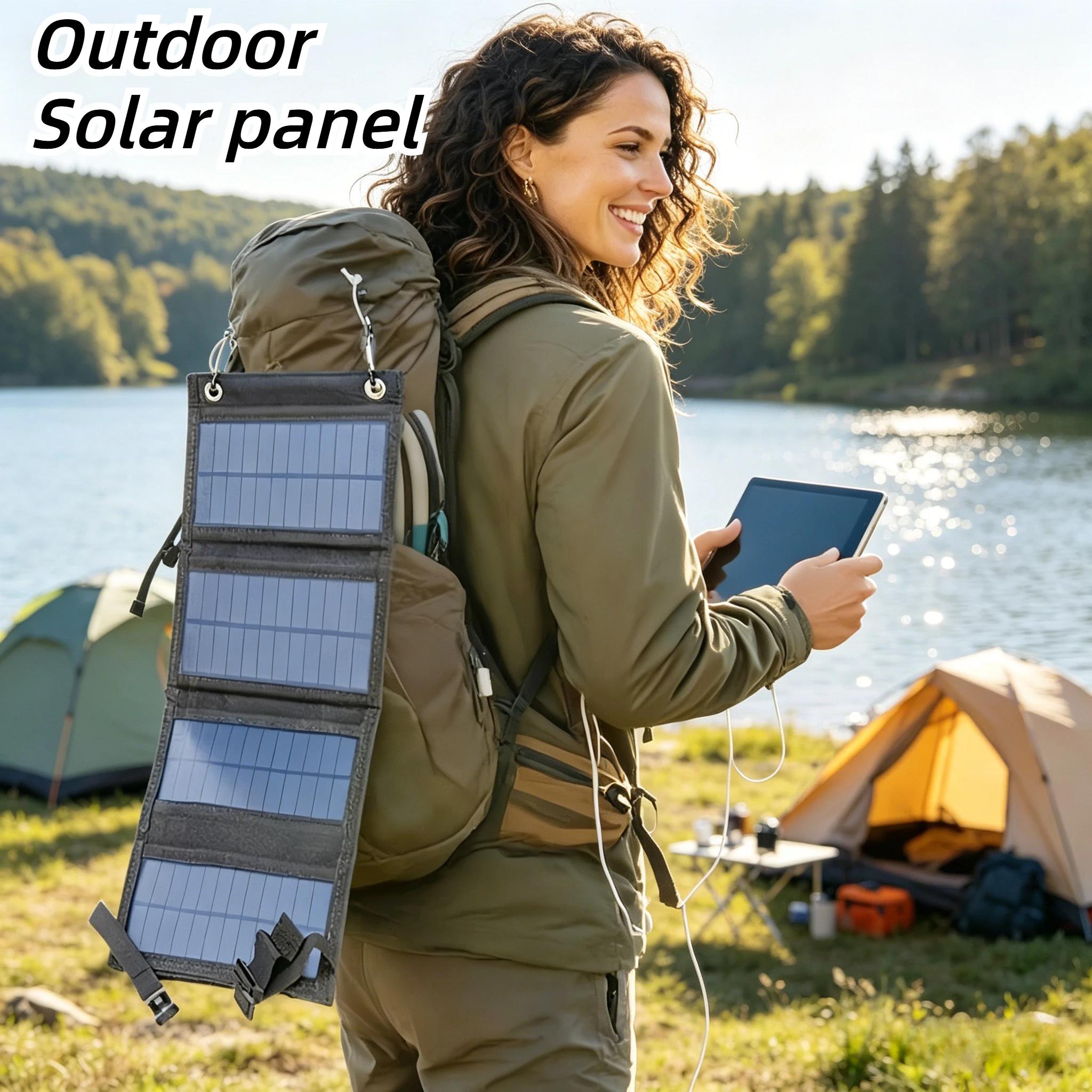 High Quality Portable 12W-20W Foldable Solar Charger Waterproof USB Solar Panel for Phone Tablet Camping Emergency Power Supply
High Quality Portable 12W-20W Foldable Solar Charger Waterproof USB Solar Panel for Phone Tablet Camping Emergency Power Supply