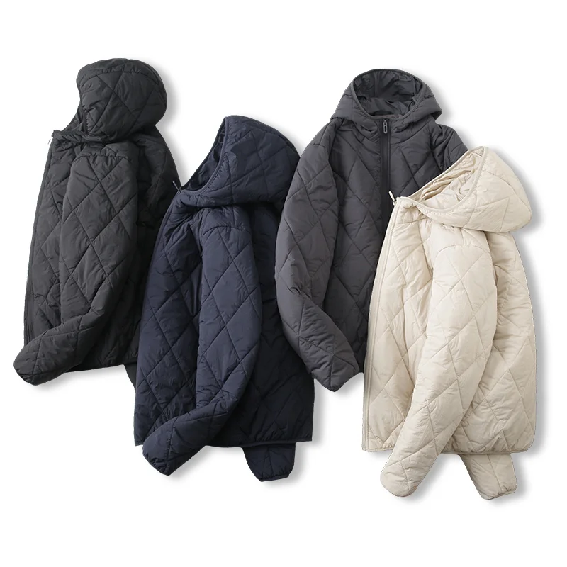 2025 Silk-cotton-padded Jacket Men Women Couples Clothes Parkas Outdoor Sports Hooded Coat Windproof Rainproof Warm Outerwear
2025 Silk-cotton-padded Jacket Men Women Couples Clothes Parkas Outdoor Sports Hooded Coat Windproof Rainproof Warm Outerwear