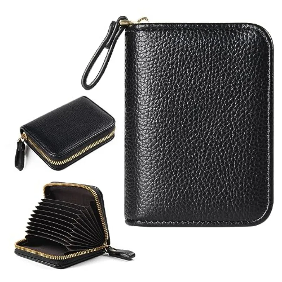 Credit Card Holder RFID Card Case Wallet, Small Accordion Zipper Card Case Holder, Card Organizer Case for Women Men
Credit Card Holder RFID Card Case Wallet, Small Accordion Zipper Card Case Holder, Card Organizer Case for Women Men