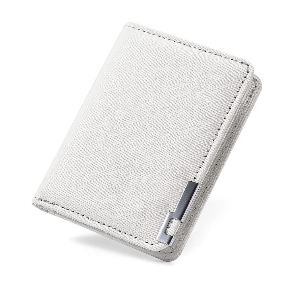 Simple PU Men's Short Wallet Fold Ultra-thin Male Leather Purse Solid Color Multi-card Slots Card Holder Outdoor
Simple PU Men's Short Wallet Fold Ultra-thin Male Leather Purse Solid Color Multi-card Slots Card Holder Outdoor
