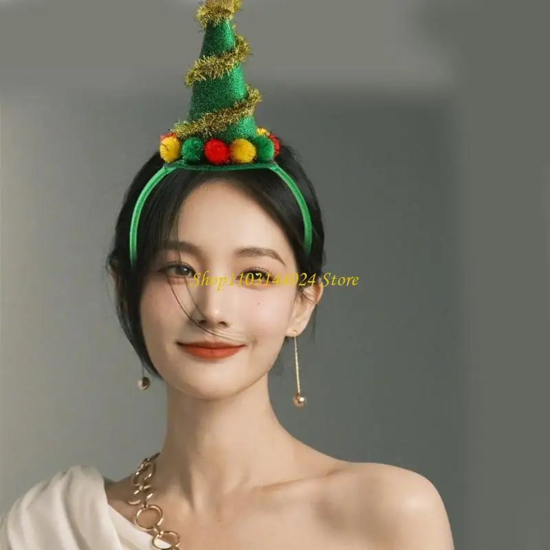 N5KE Girls Glitter Christmas Hat Headwear Glitters Hair Hoop Holiday Christmas
N5KE Girls Glitter Christmas Hat Headwear Glitters Hair Hoop Holiday Christmas