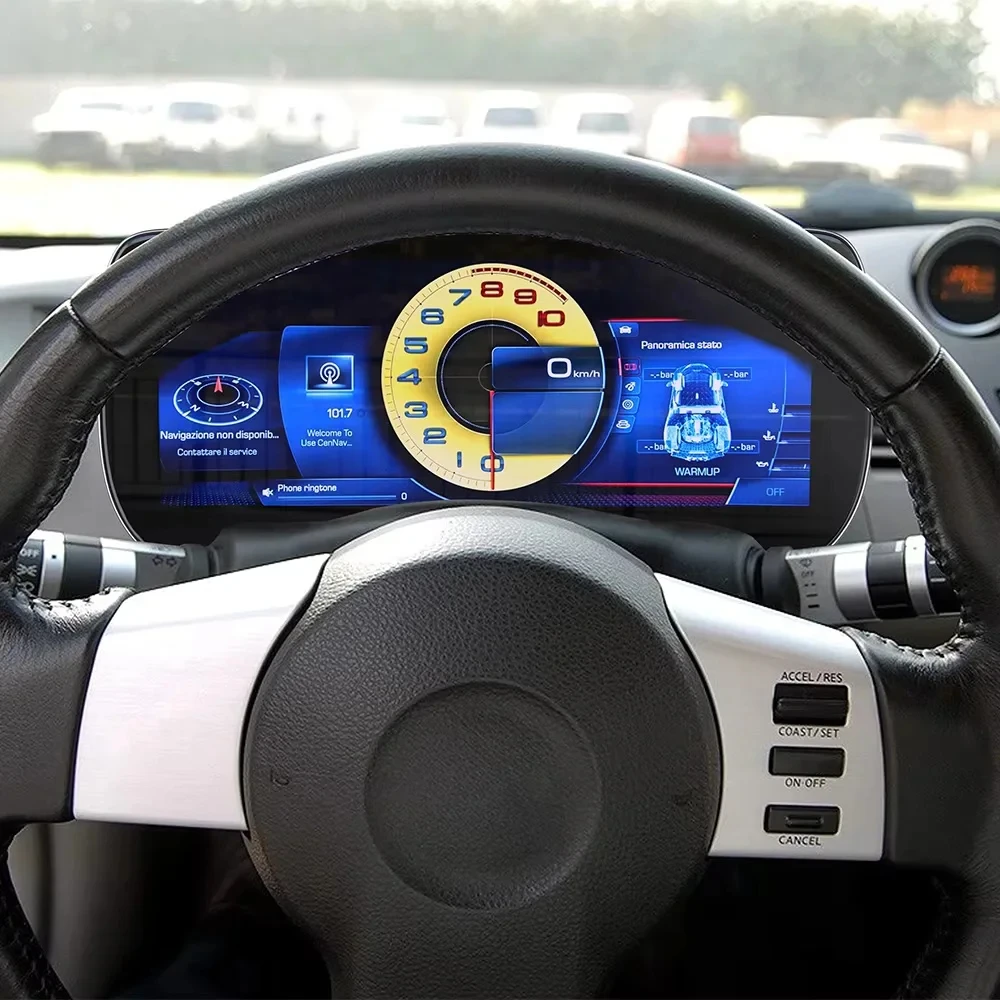 12.3" Digital Dashboard For Nissan 350Z Fairlady Z Z33 2002-2008 LCD Instrument Cluster Car Virtual Cockpit Speedometer Panel
12.3" Digital Dashboard For Nissan 350Z Fairlady Z Z33 2002-2008 LCD Instrument Cluster Car Virtual Cockpit Speedometer Panel