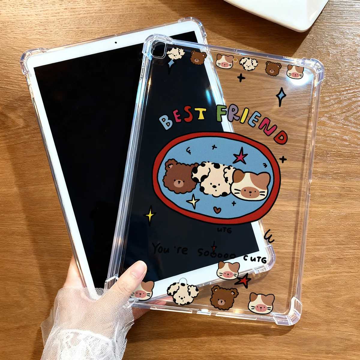 Cute Dog Tablet Case For Samsung Galaxy Tab S10 Plus 12.4 inch S10 FE S9 S8 S7 Plus S6 Lite P610 A8 A9 Plus 11" Soft Back Covers
Cute Dog Tablet Case For Samsung Galaxy Tab S10 Plus 12.4 inch S10 FE S9 S8 S7 Plus S6 Lite P610 A8 A9 Plus 11" Soft Back Covers