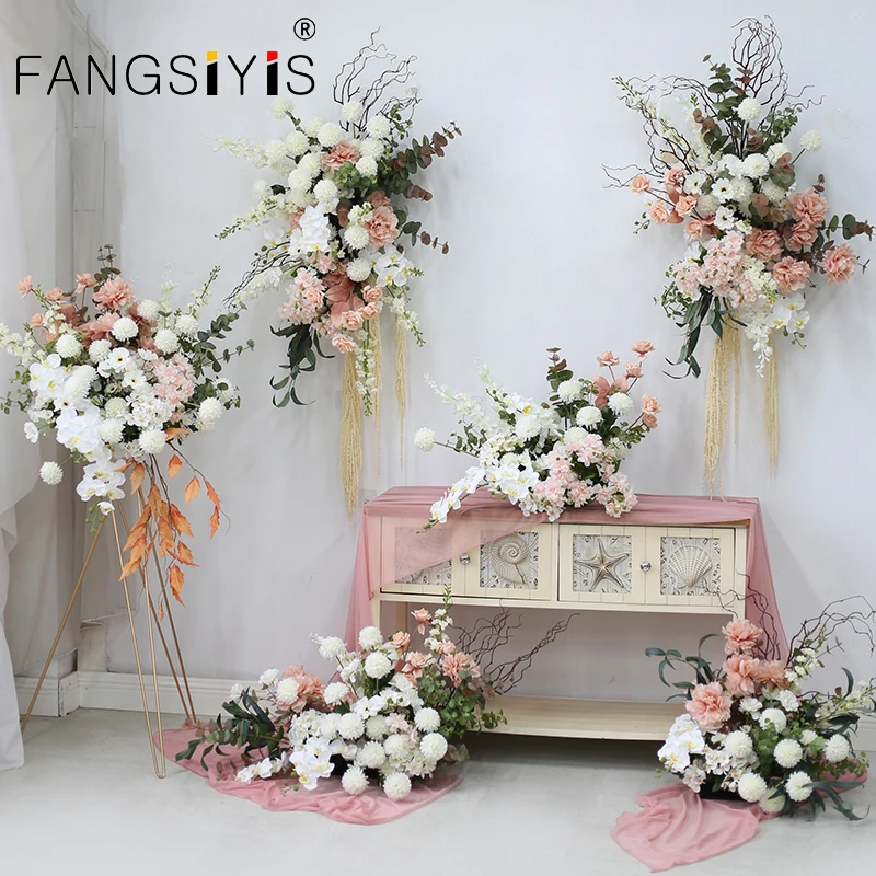 Artificial Flower Row Arrangement Table Floral Ball Wedding Backdrop Props Welcome Sign Decor Corner Flowers Party Stage Display
Artificial Flower Row Arrangement Table Floral Ball Wedding Backdrop Props Welcome Sign Decor Corner Flowers Party Stage Display