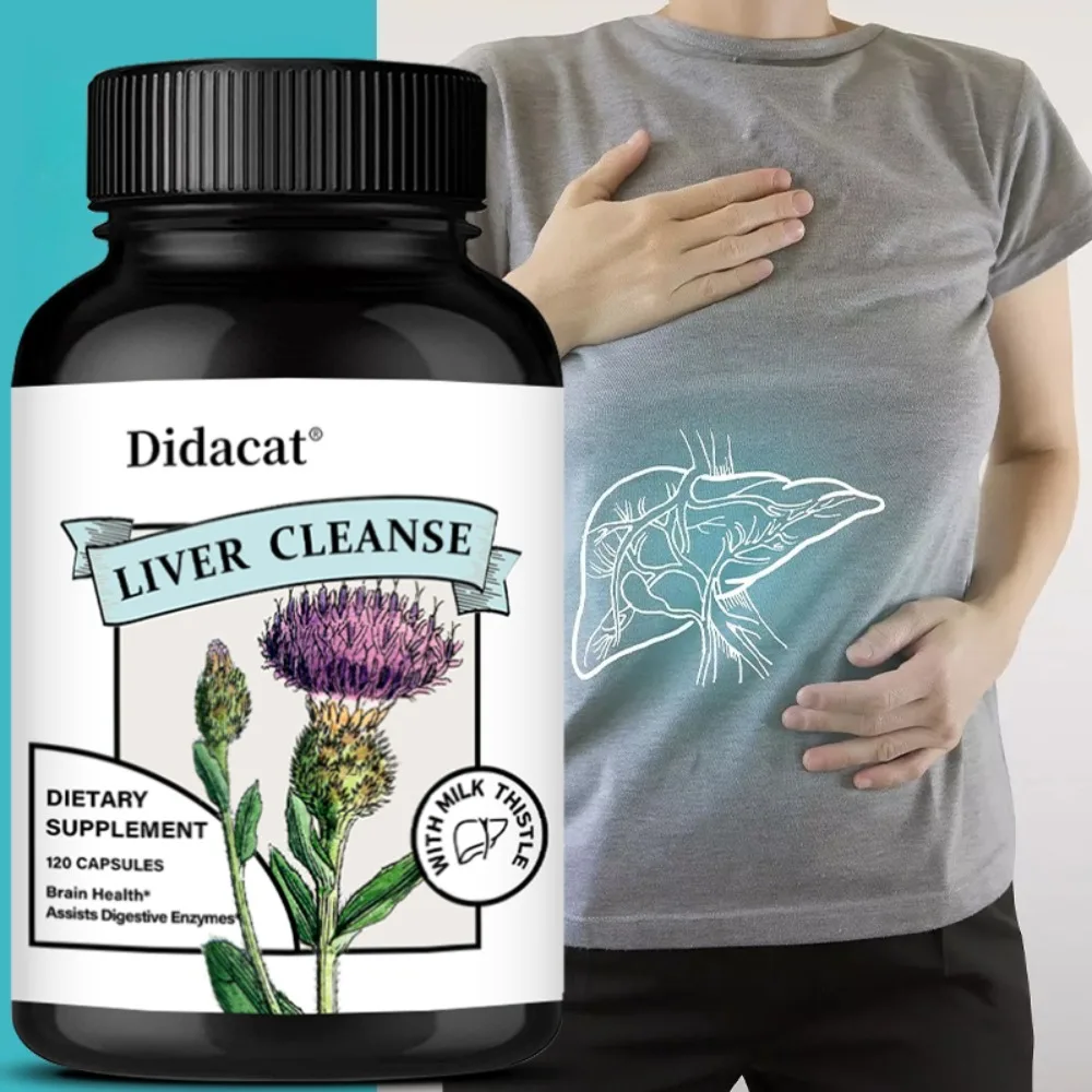 Milk Thistle, Beetroot, Dandelion Root – Liver-cleansing and Detoxifying Formula, Beneficial for Heart Health, 120 Capsules
Milk Thistle, Beetroot, Dandelion Root – Liver-cleansing and Detoxifying Formula, Beneficial for Heart Health, 120 Capsules
