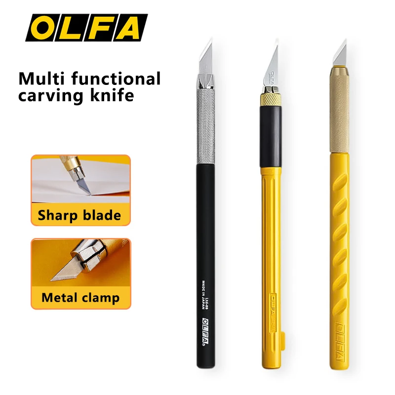 OLFA Japan AK-4/157B carving knife trimming model knife carving rubber seal knife AK-1 LTD-09
OLFA Japan AK-4/157B carving knife trimming model knife carving rubber seal knife AK-1 LTD-09