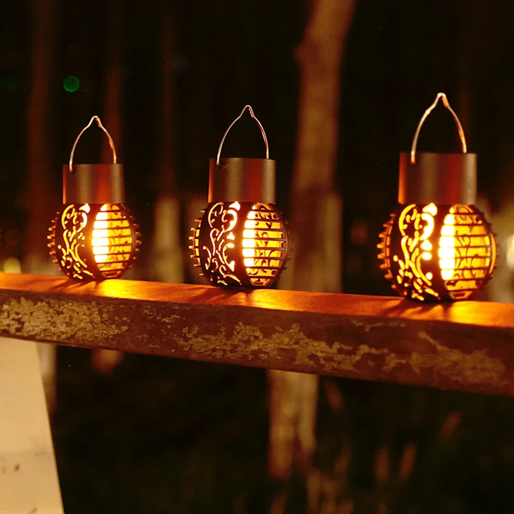 LED Solar Simulation Flame Light High Capacity Battery Hollow Ball Chandelier Lights Intelligent Control Hanging for Home Garden
LED Solar Simulation Flame Light High Capacity Battery Hollow Ball Chandelier Lights Intelligent Control Hanging for Home Garden