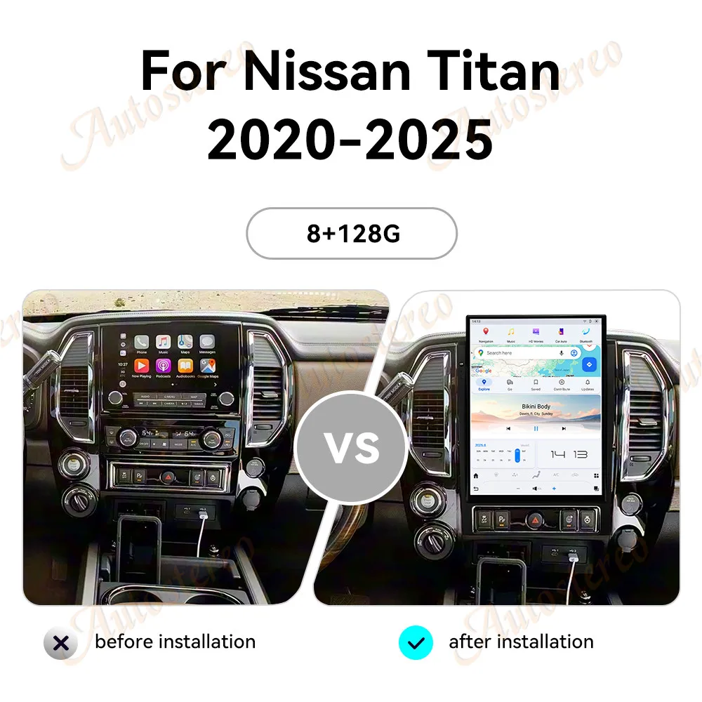 15.6 Inch Android For Nissan Titan 2020-2025 Style Car GPS Navigation Multimedia Player Car Radio Head Unit Auto
15.6 Inch Android For Nissan Titan 2020-2025 Style Car GPS Navigation Multimedia Player Car Radio Head Unit Auto
