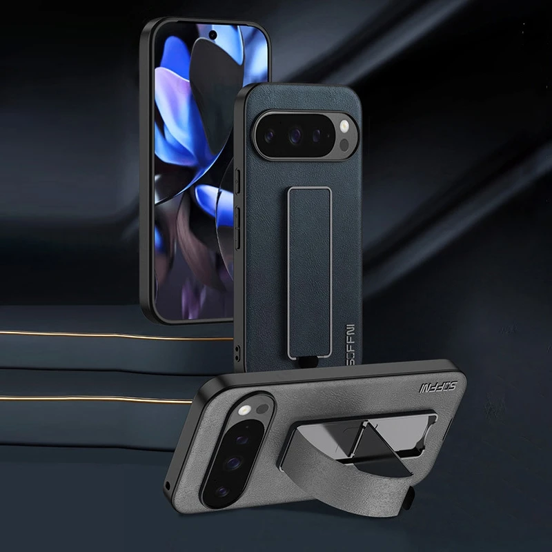 Retro Leather Kickstand Phone Case For Google Pixel 10 Pro Plating Wriststrap Stand Protective Cover For Pixel 9 Pro XL Pixel10
Retro Leather Kickstand Phone Case For Google Pixel 10 Pro Plating Wriststrap Stand Protective Cover For Pixel 9 Pro XL Pixel10