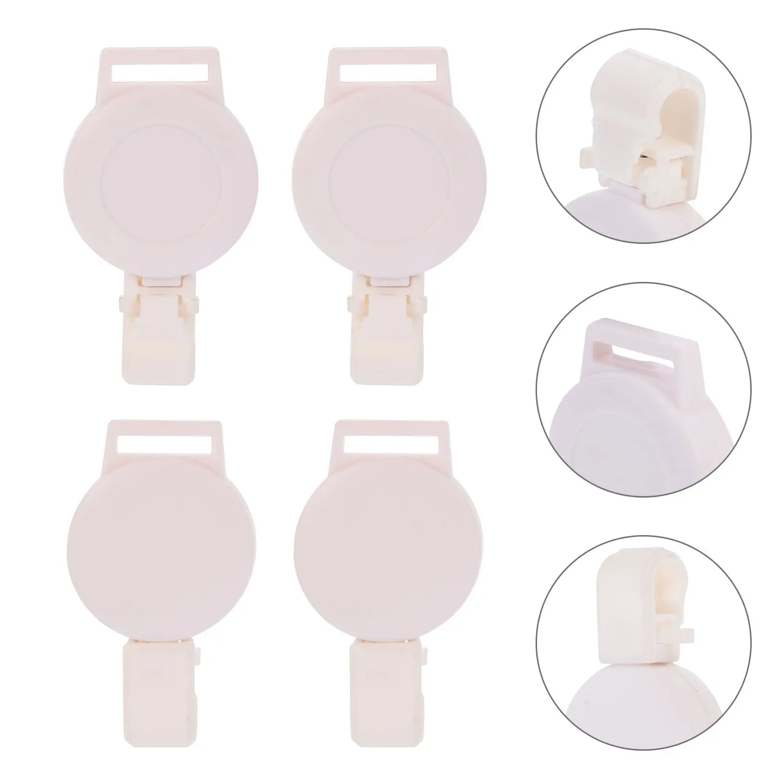 6Pcs Portable Retractable Badge Holder Reels Plastic Badge Buckles Convenient Card Reel for Business and Office Use
6Pcs Portable Retractable Badge Holder Reels Plastic Badge Buckles Convenient Card Reel for Business and Office Use