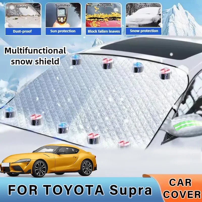 Thickened Car Now Sunshade Windshield Cover With 5/9 Magnets UV Protection Anti Snowboard Sunlight For TOYOTA Supra
Thickened Car Now Sunshade Windshield Cover With 5/9 Magnets UV Protection Anti Snowboard Sunlight For TOYOTA Supra