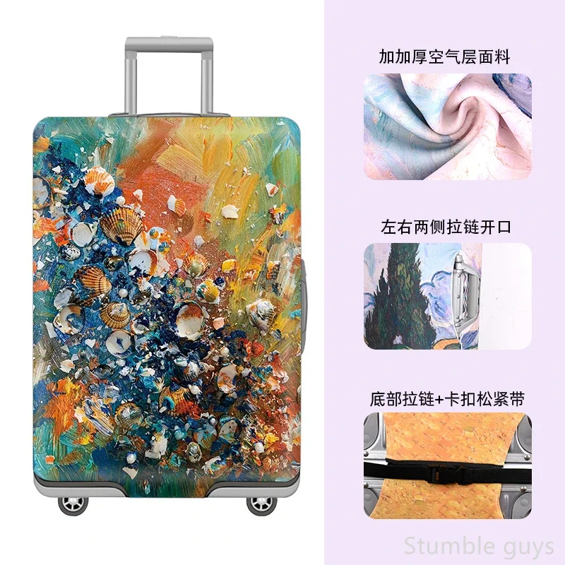 Stretchy Protective Luggage Cover Washable Durable Suitcase Protector Ideal Travel Accessory Vacation Fits Trolley Luggage
Stretchy Protective Luggage Cover Washable Durable Suitcase Protector Ideal Travel Accessory Vacation Fits Trolley Luggage