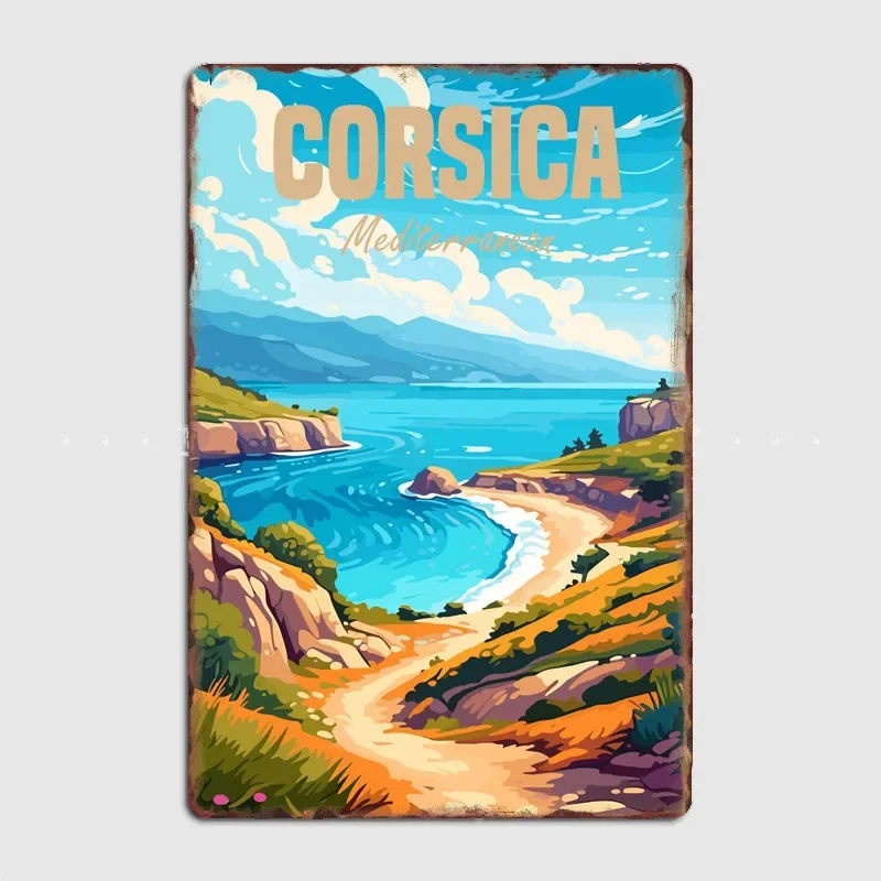 Corsica Mediterranean Coast Travel Scenic Spot Poster Metal Plaque Tin Sign Home Decor Room Decoration Kitchen Wall Decor
Corsica Mediterranean Coast Travel Scenic Spot Poster Metal Plaque Tin Sign Home Decor Room Decoration Kitchen Wall Decor