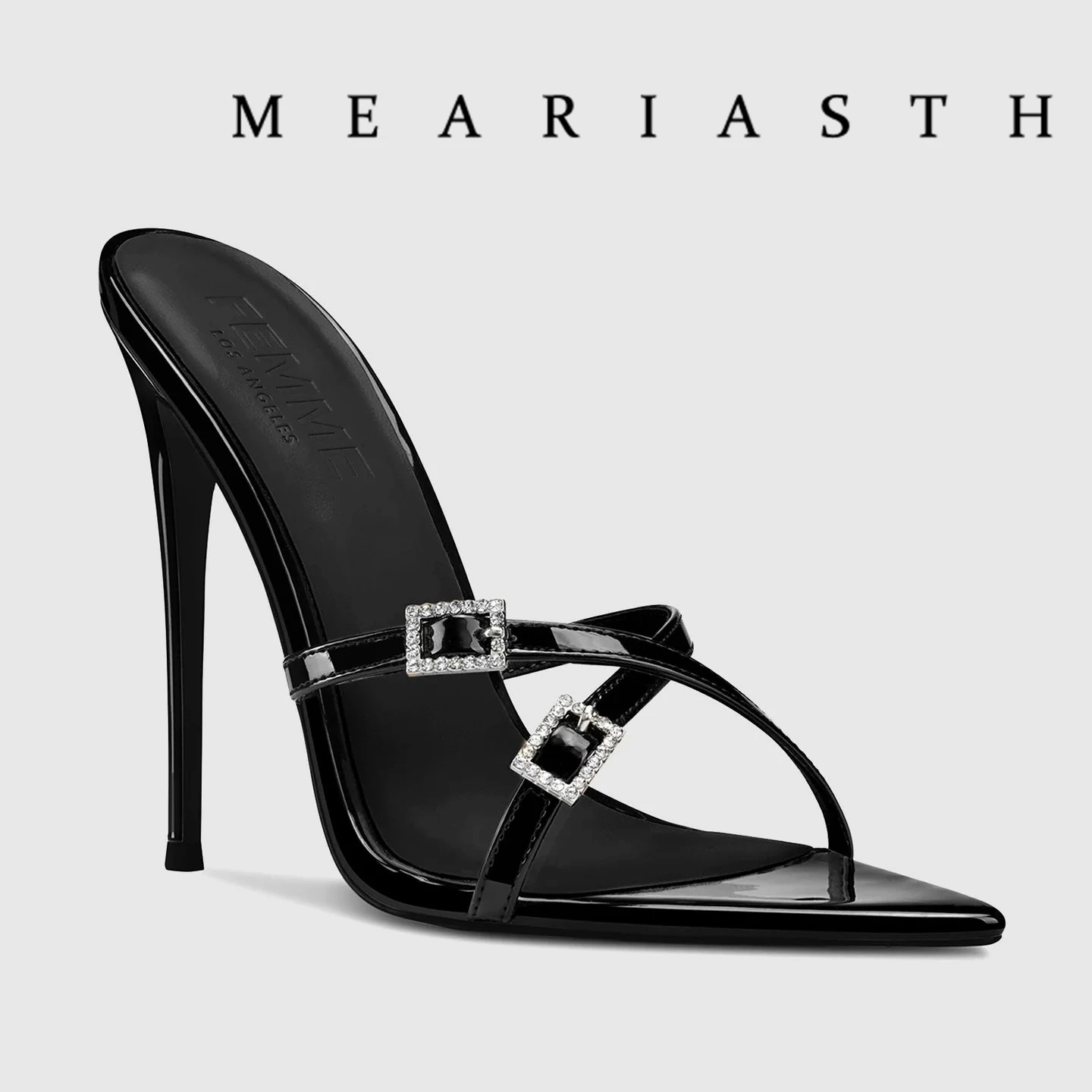 2026 New Trendy Black 12cm Pointed open Toe Red Bottom High Heels, Women's Sexy Ankle Strap Stiletto Mules Open Toe Sandals
2026 New Trendy Black 12cm Pointed open Toe Red Bottom High Heels, Women's Sexy Ankle Strap Stiletto Mules Open Toe Sandals