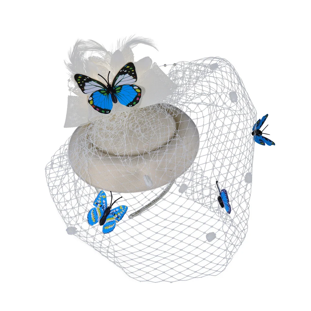 Butterfly Hat Headband Women's Hair Accessories for Fashion Gauze Headpiece Hoops Party Headwear
Butterfly Hat Headband Women's Hair Accessories for Fashion Gauze Headpiece Hoops Party Headwear