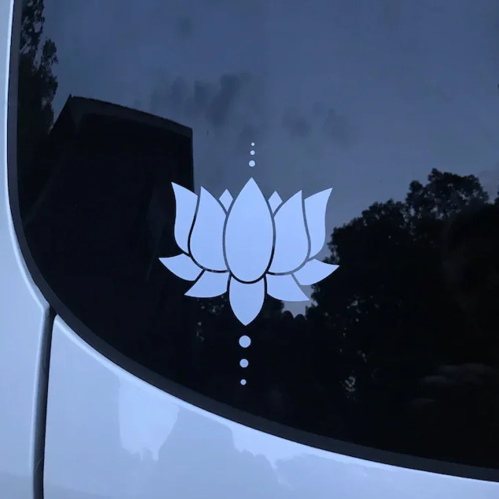 Lotus Flower Vinyl Car Decals Yoga Design Bumpers Windows Decor Stickers Accessories Waterproof Tunning Parts
Lotus Flower Vinyl Car Decals Yoga Design Bumpers Windows Decor Stickers Accessories Waterproof Tunning Parts