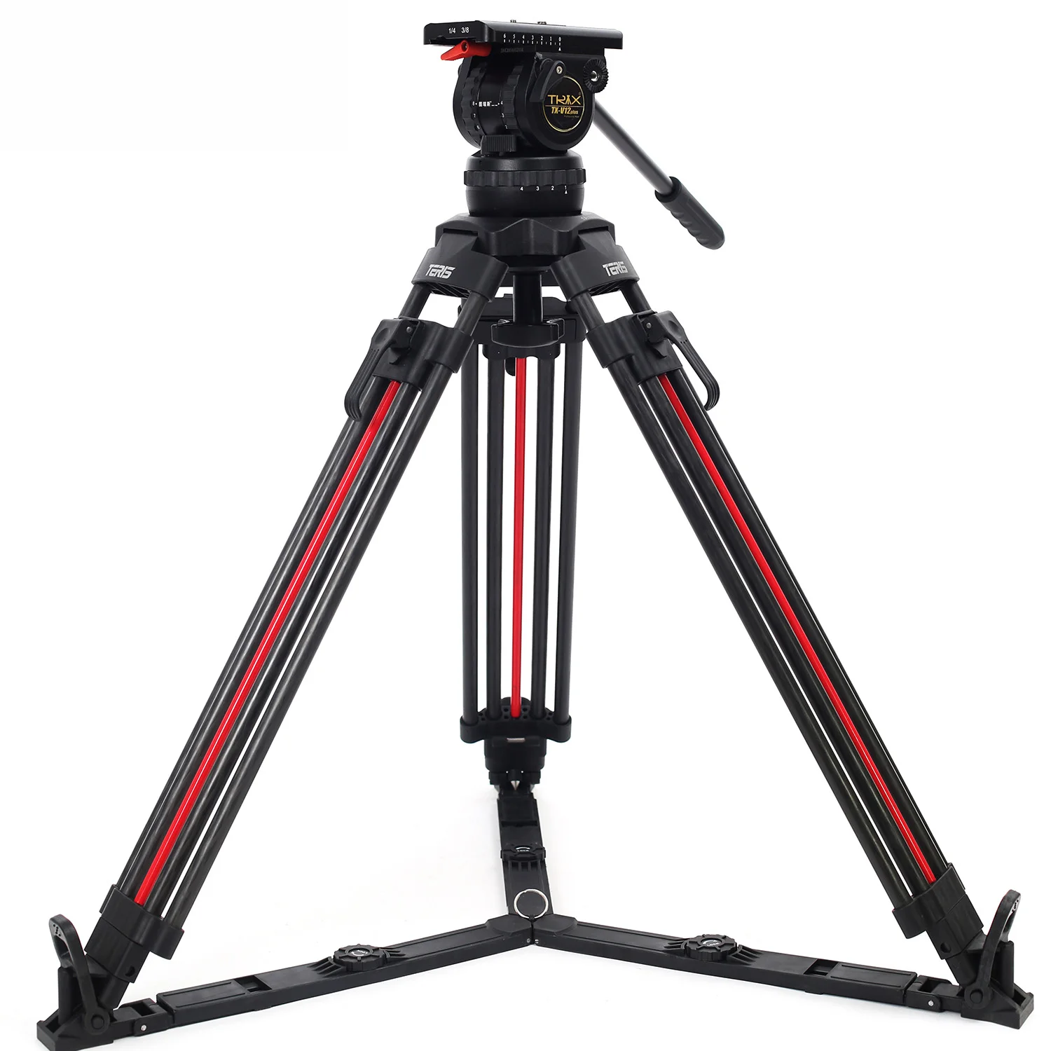 Teris Tx-v12t Plus-q Hydraulic PTZ & One Key Unlocking Carbon Fiber Tripod Set
Teris Tx-v12t Plus-q Hydraulic PTZ & One Key Unlocking Carbon Fiber Tripod Set