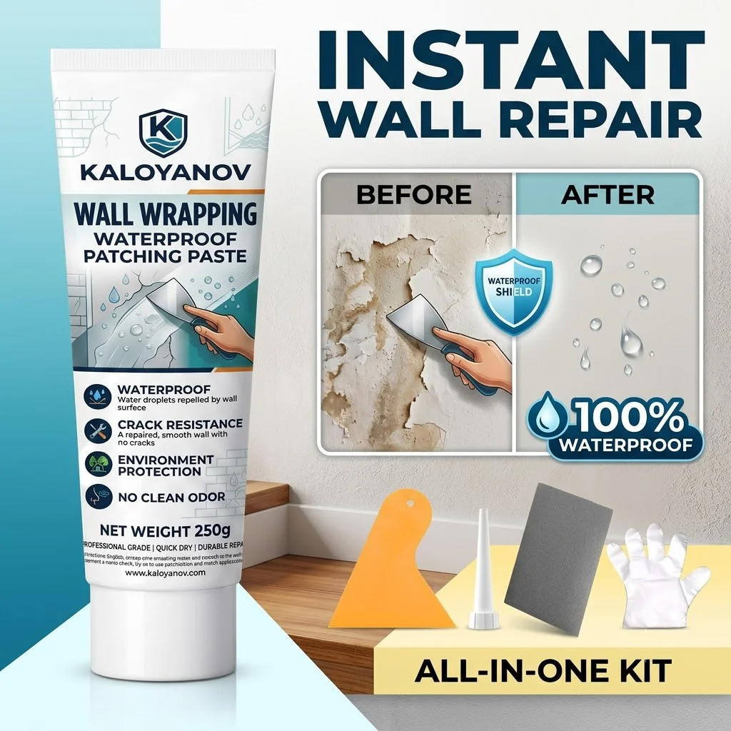 Wall Peeling Blistering Repair Paste Waterproof Damage Mending Cream Paint Cracks Holes Fixing Filler Sealant Agent for Home
Wall Peeling Blistering Repair Paste Waterproof Damage Mending Cream Paint Cracks Holes Fixing Filler Sealant Agent for Home