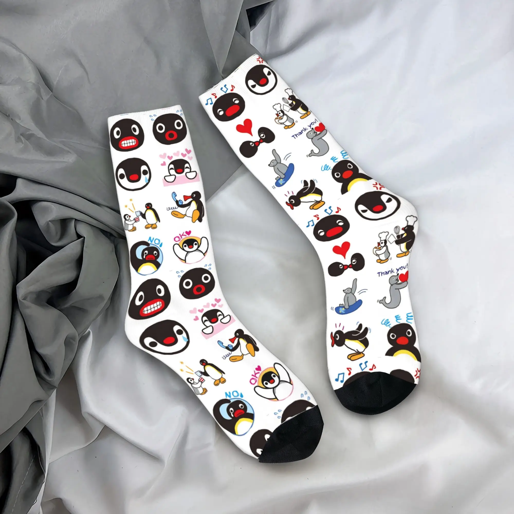 Cute Pingu Penguin Stockings Gothic Socks Women Men Soft Socks Autumn Skateboard Graphic Non-Slip Socks Birthday Present
Cute Pingu Penguin Stockings Gothic Socks Women Men Soft Socks Autumn Skateboard Graphic Non-Slip Socks Birthday Present
