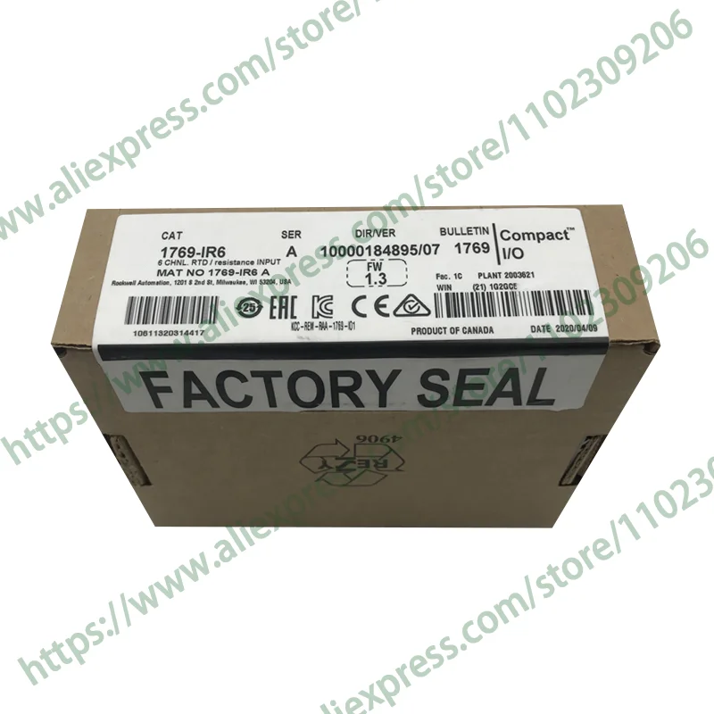 Новый оригинальный контроллер Plc 1769-IR6 Moudle Быстрая доставка
Новый оригинальный контроллер Plc 1769-IR6 Moudle Быстрая доставка