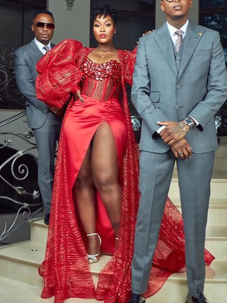 J301 Sexy Red Sweetheart King Style Evening Dresses/Bridal Wedding Party Black Girl Birthday Prom Gowns Free Shipping
J301 Sexy Red Sweetheart King Style Evening Dresses/Bridal Wedding Party Black Girl Birthday Prom Gowns Free Shipping