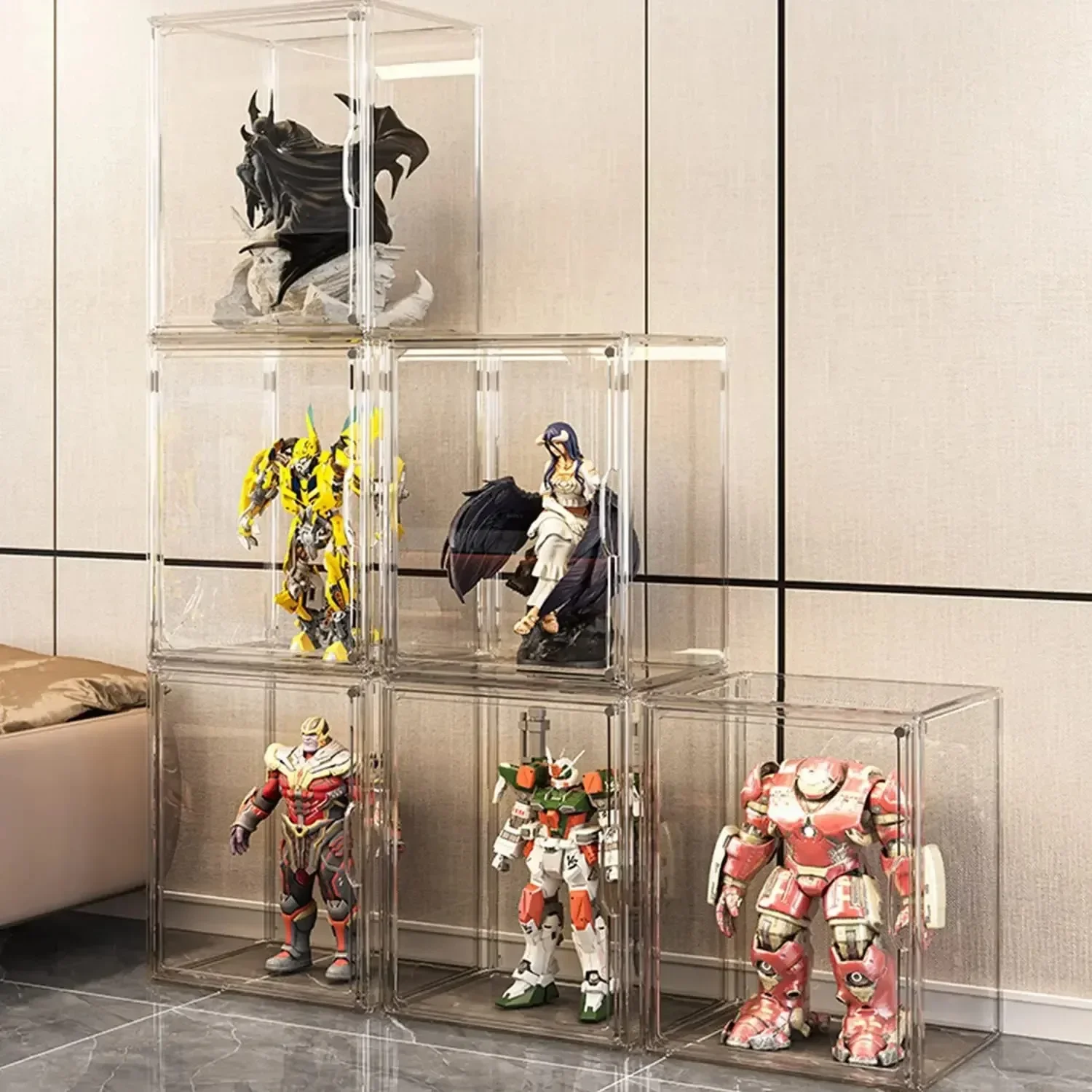 Large Capacity Acrylic Display Case Clear Organizer for Figures Blind Box and Makeup for Dustproof Storage Box for Bag Showcase
Large Capacity Acrylic Display Case Clear Organizer for Figures Blind Box and Makeup for Dustproof Storage Box for Bag Showcase