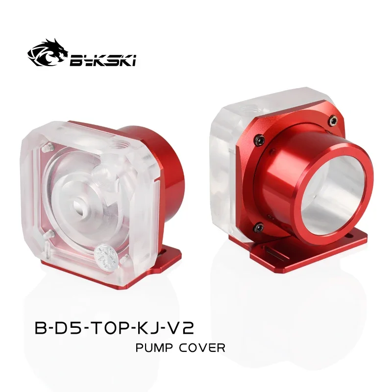 Bykski water cooling D5 pump cover Acrylic blue black red grey D5 Pump for computer water cooling system B-D5-TOP-KJ-V2
Bykski water cooling D5 pump cover Acrylic blue black red grey D5 Pump for computer water cooling system B-D5-TOP-KJ-V2