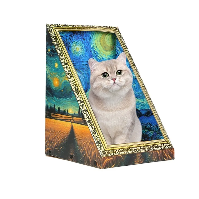 Картина маслом, кошачье гнездо, когтеточка для кошек, четырехсезонная универсальная фоторамка, игрушка для домашних животных, доска для кошек, устойчивая к ношению, товары для домашних животных
Картина маслом, кошачье гнездо, когтеточка для кошек, четырехсезонная универсальная фоторамка, игрушка для домашних животных, доска для кошек, устойчивая к ношению, товары для домашних животных