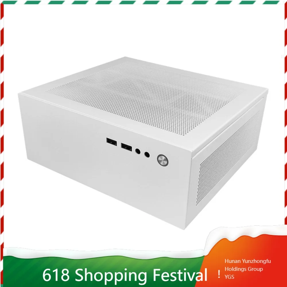 Portable M100 Mini Desktop Chassis 4.3L Volume Compatible With 17x17 Board And 1U Power Adapter
Portable M100 Mini Desktop Chassis 4.3L Volume Compatible With 17x17 Board And 1U Power Adapter