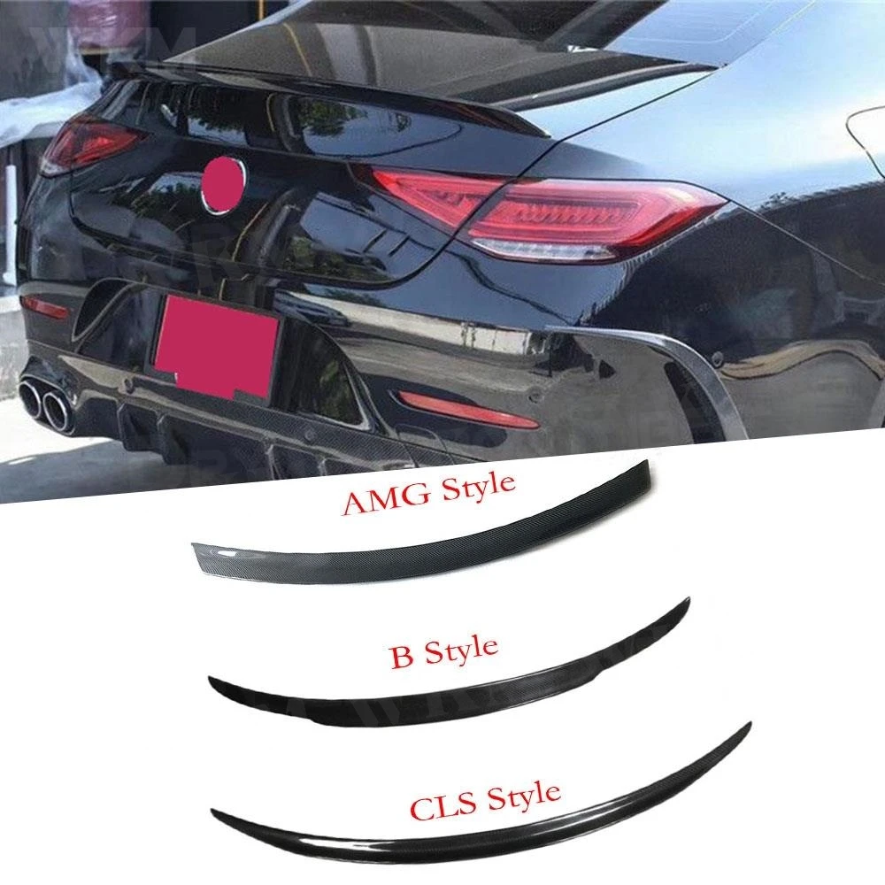 Carbon Fiber Car Rear Trunk Spoiler Lip Wing for Mercedes Benz CLS Class C257 CLS260 300 350 450 CLS53 AMG 2019+ Boot Lid
Carbon Fiber Car Rear Trunk Spoiler Lip Wing for Mercedes Benz CLS Class C257 CLS260 300 350 450 CLS53 AMG 2019+ Boot Lid