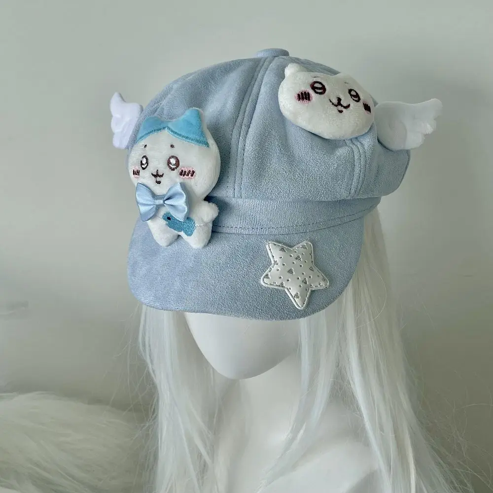 New Kawaii Sanrio Chiikawa Cute Anime-style Octagonal Baseball Cap and Beret Are Gifts for Girls with High Appearance Standards
New Kawaii Sanrio Chiikawa Cute Anime-style Octagonal Baseball Cap and Beret Are Gifts for Girls with High Appearance Standards