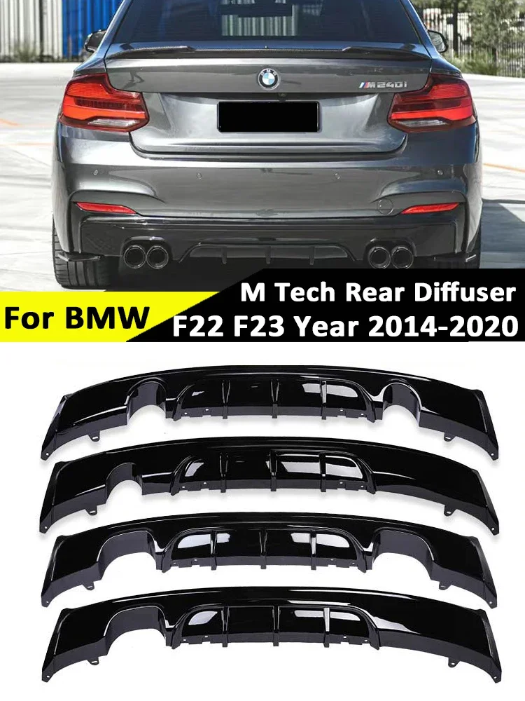 For BMW 2 Series F22 F23 2014-2020 Gloss Black Rear Bumper Diffuser Protector Carbon Fiber M Sport Diffusor Lip Car Accessories
For BMW 2 Series F22 F23 2014-2020 Gloss Black Rear Bumper Diffuser Protector Carbon Fiber M Sport Diffusor Lip Car Accessories