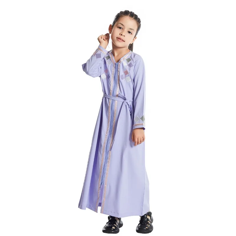 Southeast Asian Girls Embroidered Dress Muslim Ethnic Floral Outfit Children Traditional
Southeast Asian Girls Embroidered Dress Muslim Ethnic Floral Outfit Children Traditional
