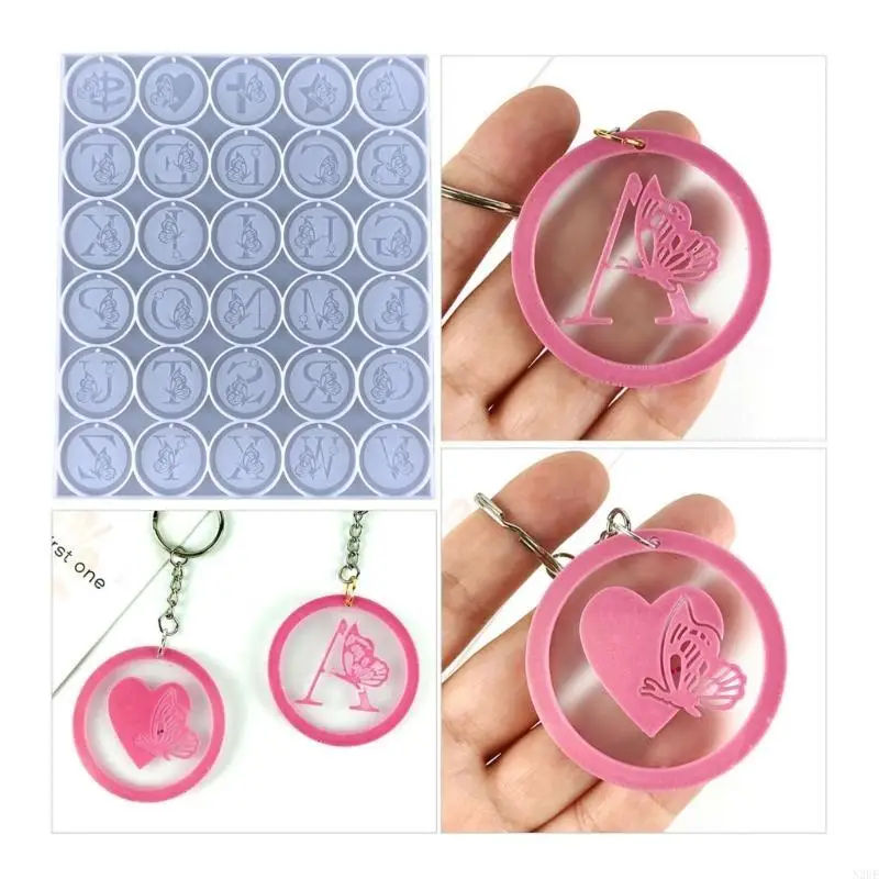 N2UE Jewelry Casting Molds Round Keychain Silicone Mould Pendant Charms Resin Mold
N2UE Jewelry Casting Molds Round Keychain Silicone Mould Pendant Charms Resin Mold