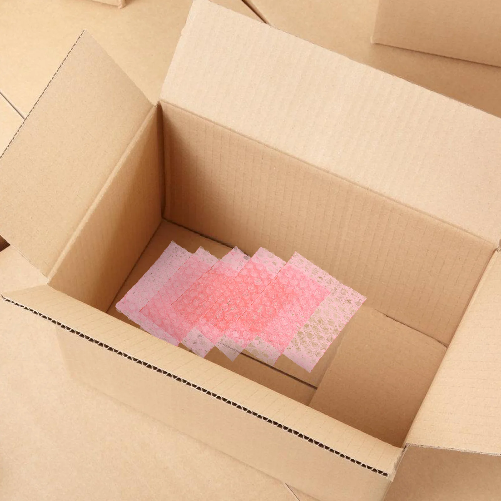 100pcs Bulk Anti-static Bubble Film Bags Single Sided Red Pouch Shockproof Protective Packaging For Storage Shipping Mailers
100pcs Bulk Anti-static Bubble Film Bags Single Sided Red Pouch Shockproof Protective Packaging For Storage Shipping Mailers