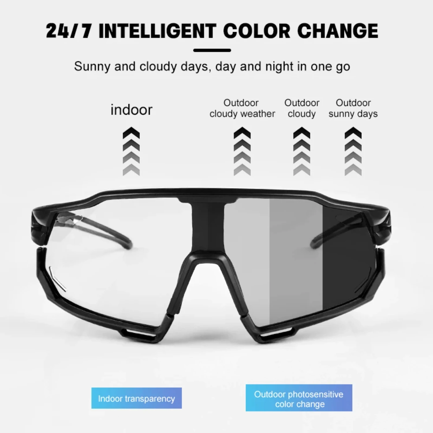 Photochromic Sunglasses Sport Cycling Glasses Adult Outdoor Bicycle Riding Fishing Eyewear Driving Goggles Road Bike Eyewear
Photochromic Sunglasses Sport Cycling Glasses Adult Outdoor Bicycle Riding Fishing Eyewear Driving Goggles Road Bike Eyewear