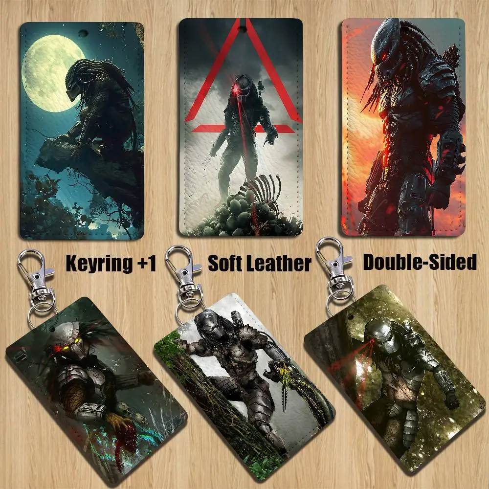 Full armed Predator Moive Holder For Bank Business Work Card Holder Student Card Case Bus Card Keychain
Full armed Predator Moive Holder For Bank Business Work Card Holder Student Card Case Bus Card Keychain